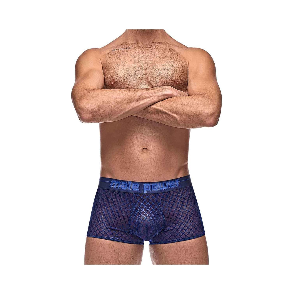Mp Diamond Mesh Mini Short Nav Med