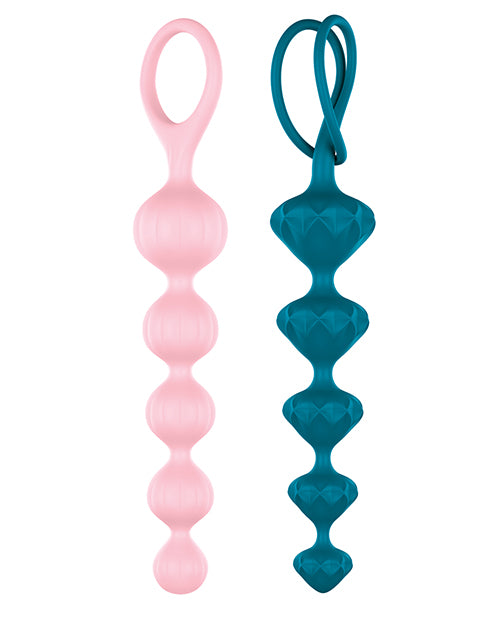 Love Beads Colored Set Of 2