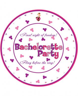 Bachelorette Party 7 Inch Plates 10 Per Pack