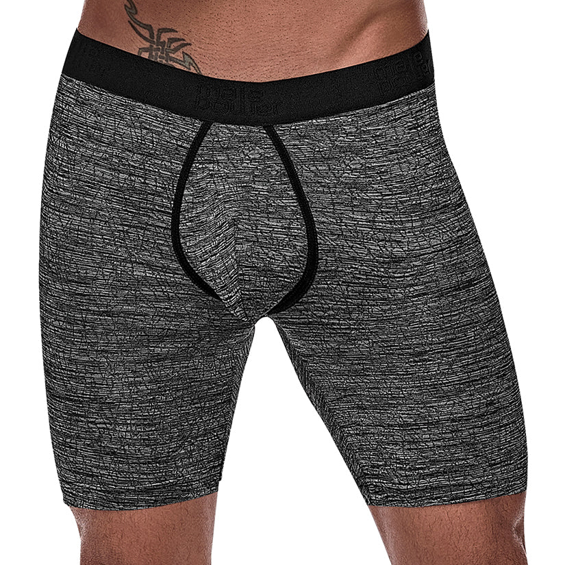 Male Power Peak Performance Long Short-Grey Small