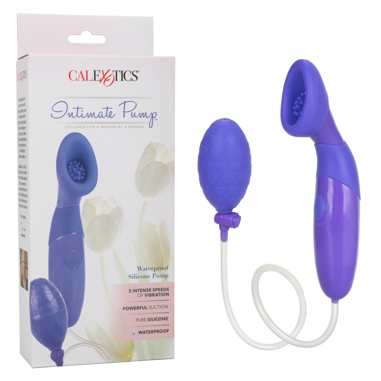 Waterproof Silicone Clitoral Pump - Purple