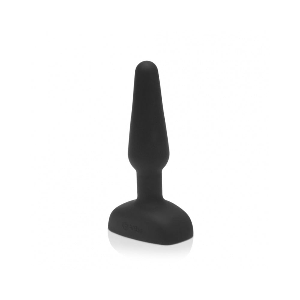 B-vibe Trio Silicone Vibrating Remote Controlled Multispeed Waterproof Anal Play Plug With Travel Ca
