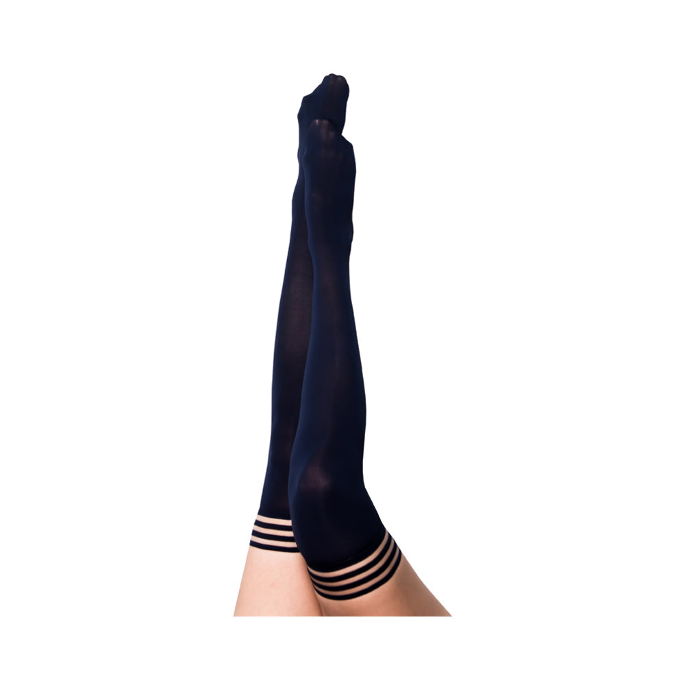 Kixies Selma Navy opaque Size A